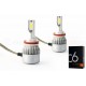 2 x Ampoules H11 LED Ventilé COB C6 - 3800Lm - 12V / 24V