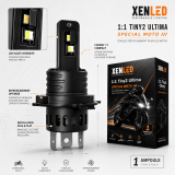 Kit ampoule H4 LED pour Thruxton 865 - TRIUMPH - Plug&Play 1:1 +480% - Sans erreur - XENLED