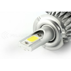 2 x LED-Lampen h7 belüftete cob c6 - 3800lm - 12V / 24V