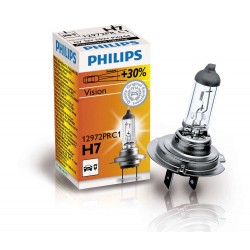 h7 bulb Philips Vision - 30% 55w PX26d 12972prb1