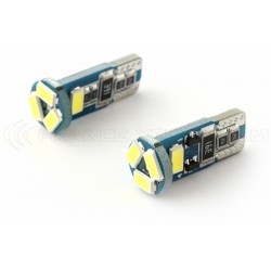 2 x AMPOULES 5 LEDS (5730) CANBUS SSMG - T10 W5W
