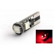 AMPOULE 3 LEDS SMD CANBUS ORANGE - T10 W5W