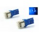 2 x 5 BLUE LED BULBS - SMD LED - 5 LEDs - T10 W5W 12V ceiling light bulb