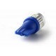 6 LED SG lamp - W5W - Blauwe 12V T10 signaallamp