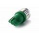 Bombilla 6 LED SG - W5W - Verde 12V Lámpara de señalización