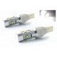 2 x Ampoules 5 LEDS CREE - LED CREE - T15 W16W 12V Ampoule de signalisation LED - Blanc