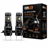 Kit ampoules H7 LED pour Silverwing 600 - HONDA - Tiny2 Ultima +480% - Sans erreur - La paire