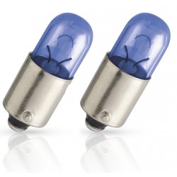 2 x lâmpadas H6W HOD Pure White 6000K - terminais BA9XS