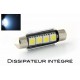 1 x LED Shuttle FX Racing C10W 42mm 4 DISSIPATORE SMD CANBUS - Shuttle 42mm - C10W BIANCO 12V