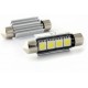 Pack 2 x LED Shuttle FX Racing C10 42mm 4 SMD DISSIPATOR CANBUS - Shuttle 42mm - C10W 12V