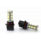 2 x 18 bombillas LED SMD - P13W - Blanco - Bombilla LED de conducción diurna de 12V - Blanco
