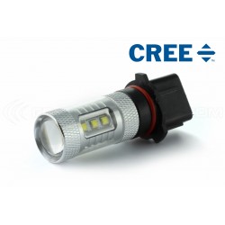 Ampoule 16 LED CREE 80W - P13W - Haut de Gamme - 12V Haute puissance - Blanc