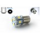 Lampadina 8 LED SMD - R5W / P21W / BA15S - LED bianco - 1156 - 12V - Lampada di segnalazione