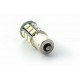 Ampoule 24 LED SMD -  P21W / BA15S / T25 / 1156 - Blanc - Lampe de signalisation LED