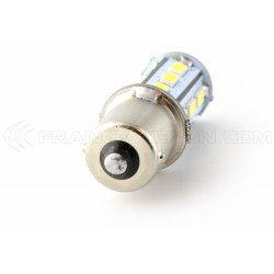 Ampoule 21 LED SMD - BA15S / P21W / 1156 / T25 - Blanc 12V ampoule puissante