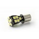CANBUS 18 LED SMD-Glühbirne – BA15S / P21W / 1156 / T25 – Weiß – 12 V