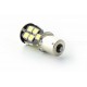 Ampoule CANBUS 18 LED SMD - BA15S / P21W / 1156 / T25 - Blanc - 12V