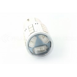 2x Ampoules 21 LED SG - P21W - Jaune - BAU15S pour clignotant