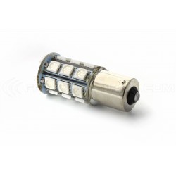 24 SMD ORANGE LED-Lampe – BA15S / P21W / 1156 / T25 – Orange