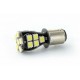 2 x Ampoules CANBUS 21 LED SMD - BAY15D / P21/5W / 1157 / T25 - Blanc 12V