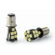 2 x Ampoules CANBUS 21 LED SMD - BAY15D / P21/5W / 1157 / T25 - Blanc 12V
