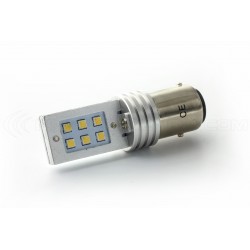 2 x 12 LED lampadine ss CV - P21 / 5W - bianco
