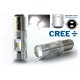 2 x Ampoules LED - 6 LED CREE 30W - P21/5W - Haut de Gamme - 1157 - Haute Puissance 5500K - Double intensité
