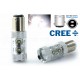 10 LED CREE 50W-Glühbirnen - P21/5W - High-End - Reinweiß - 12V