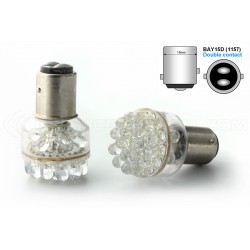2 x 24 LED bulbs - p21 / 5w