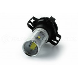 2 x Ampoules 6 LED CREE 30W - PSX24W - Lampe de signalisation LED haute puissance 12V - Blanc