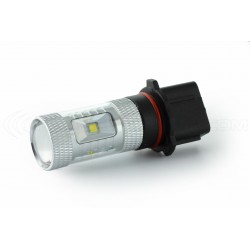 2 x Ampoules 6 LED CREE 30W - PSX26W - Haut de Gamme 12V haute puissance - Blanc