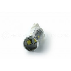 2 x Ampoules 6 LED CREE 30W - P27W - Haut de Gamme - 12V Ampoule de signalisation / feux de recul - Blanc