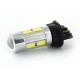 Lampadina SG a 10 LED - PW24W - Lampadina di segnalazione automatica 12V di fascia alta - Bianca