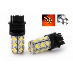 2x Double color LED bulbs - P27/7W - US approval - Double intensity