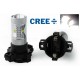 2 x 6 LED CREE 30W Glühbirnen – PY24W – High-End – Weiß – 12V