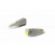 Bombillas LED 2 x 1 SMD BLANCO - T5 W1.2W - Bombillas de contador - LED interior