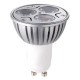 Lampadina 45w CREE GU10 3 x 1W bianco freddo LED