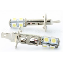 2 lampadine H1 LED SMD 9 LED - Lampada di segnalazione 12 Volt