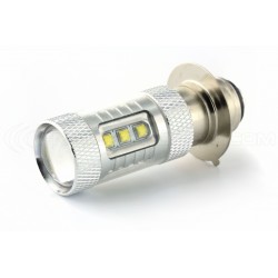 Ampoule 16 LED CREE 80W - P15D - Haut de Gamme 12V Haute puissance - Blanc