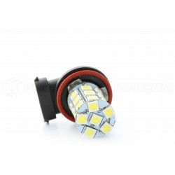 2 x H8 LED SMD 18 LED 12V-Glühbirnen – Weiß – Signalleuchte