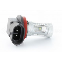 Lampadina 6 LED CREE 30W - H11 - Fascia alta 12V - Bianca
