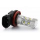 10 LED CREE 50W bulb - H11 - High-end 12V LED fog light - White