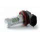 16 LED CREE 80W bulb - H11 - High-end 12V LED fog light - White