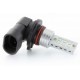 2 x 12 LED SS HP bulbs - HB3 9005 - P20d - 120Lms 12V - Pure White - Anti-fog