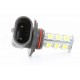 2 x Ampoules HB4 9006 LED SMD 18 LED - 12V - Blanc - Lampe de voiture