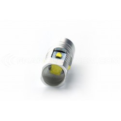 2 lampadine CREE a 5 LED - HP24 - Lampadina luce di marcia diurna a LED 6000K 12V - Bianca