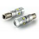 H21W 5 LED CREE bulb - BAY9S - high power LED signal lamp 12V - White