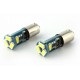 2 x 5 LED-LAMPEN (5730) CANBUS SSMG T4W BA9S – Weiß – 12 V