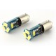 2 x 5 LED-LAMPEN (5730) CANBUS SSMG T4W BA9S – Weiß – 12 V