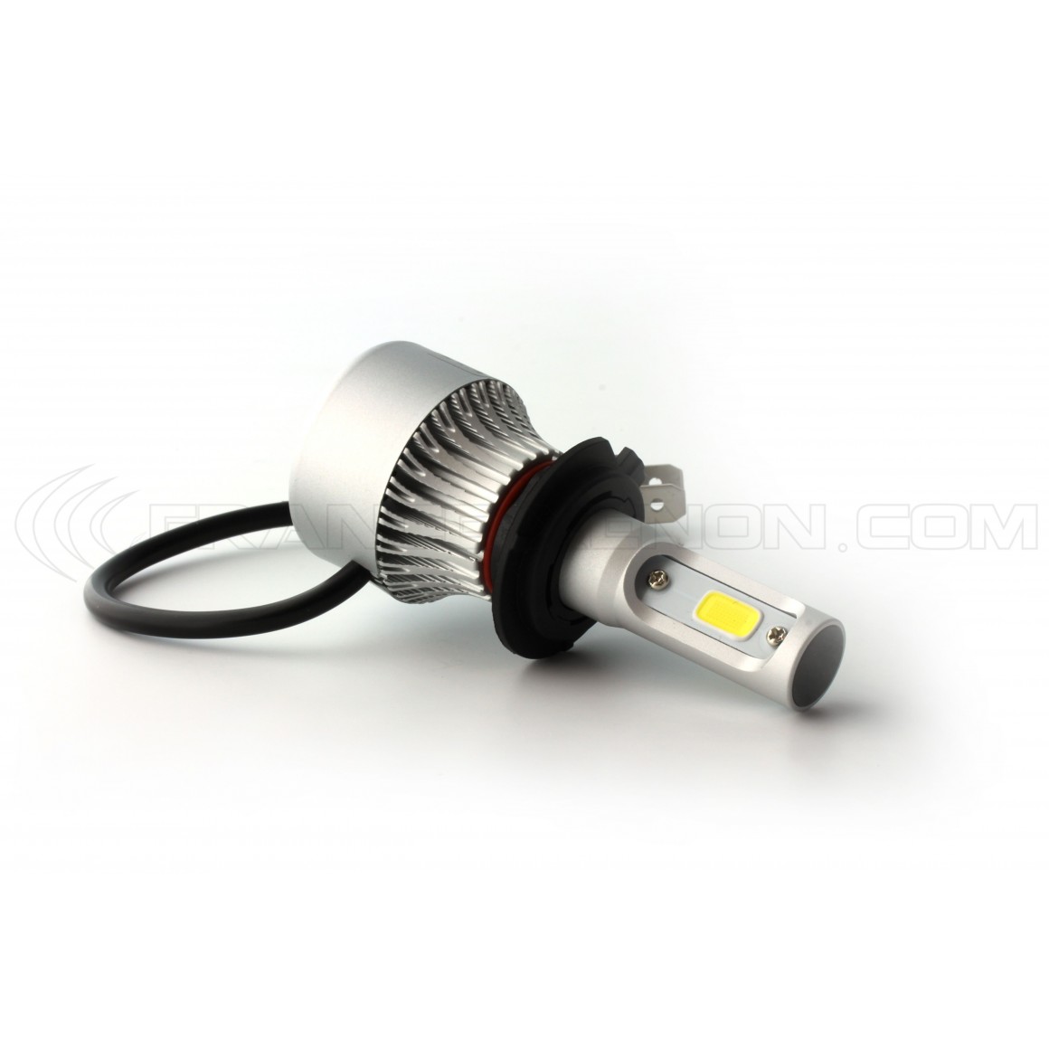 EMC Anti-jamming Headlamp All-in-One LED Conversion Kit Replace for HID or Halogen Bulbs with Canbus MALUOKASA XHP60 Chips 56W 6500K 12000LM H7 Car Headlight Bulbs 2 Pack H7 LED Headlight Bulbs 